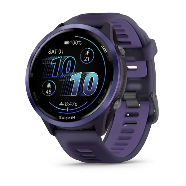 RELOJ GARMIN FORERUNNER 570 47MM INDIGO - TRANSLUCENT PURPLE INDIGO BAND 010-02971-02